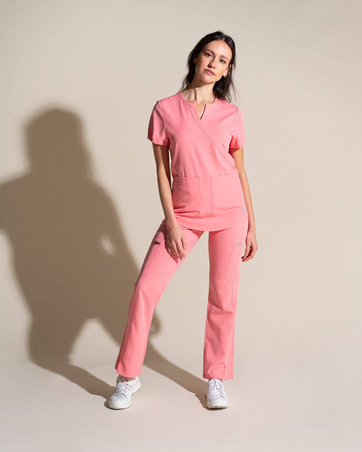 TOP MUJER COMFORT CORAL