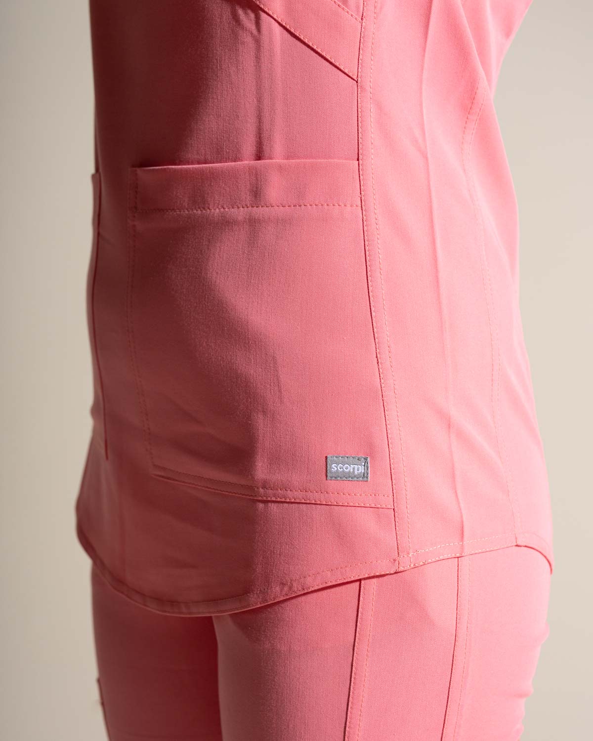 TOP MUJER COMFORT CORAL