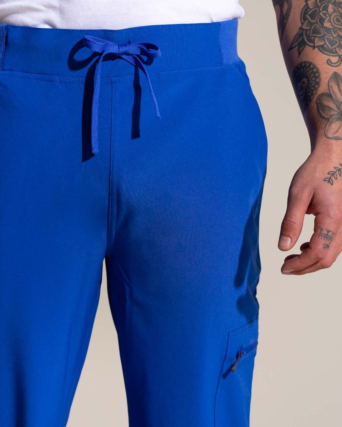 PANTALON HOMBRE SPORT STRETCH AZUL REY