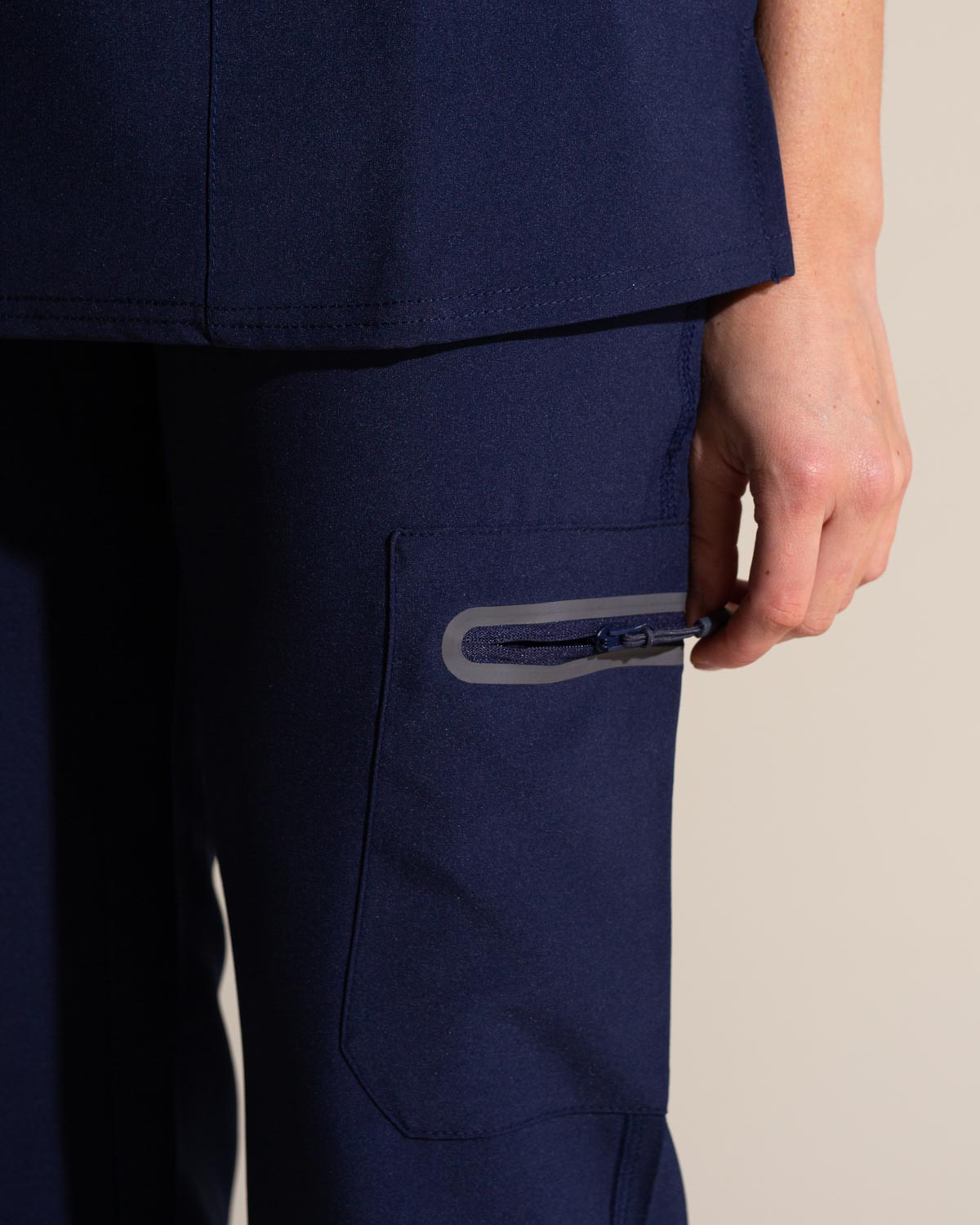 PANTALON MUJER SPORT STRETCH MARINO
