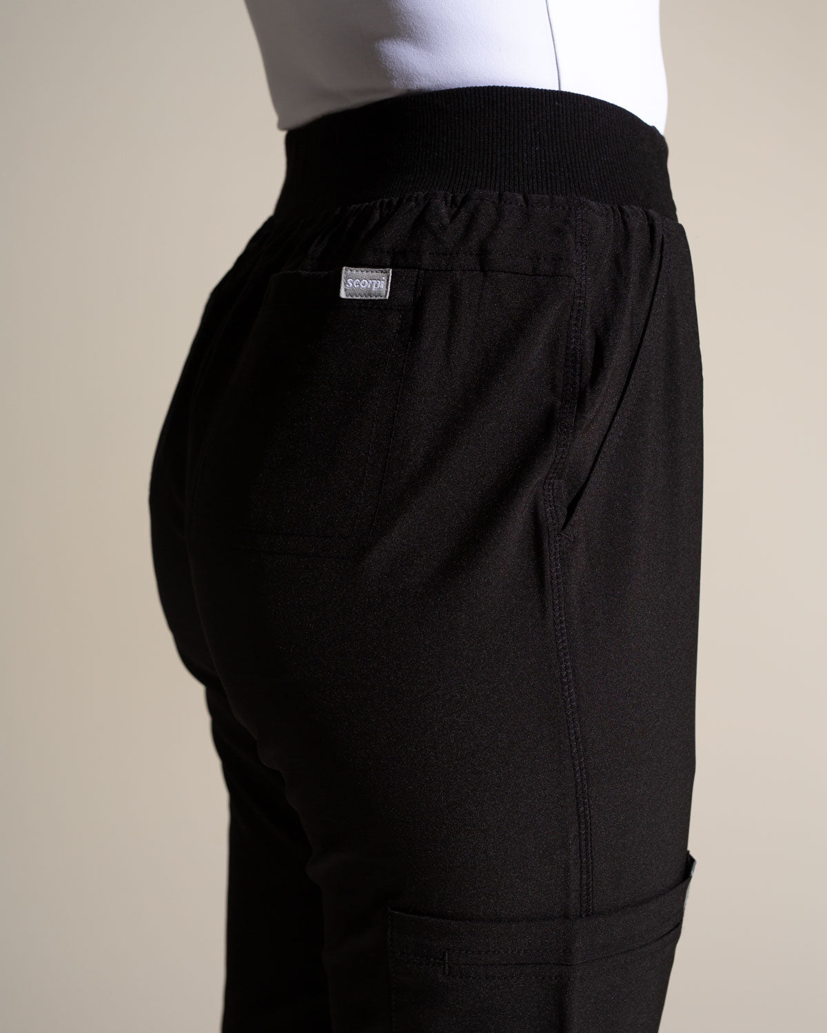 PANTALON MUJER SPORT STRETCH NEGRO