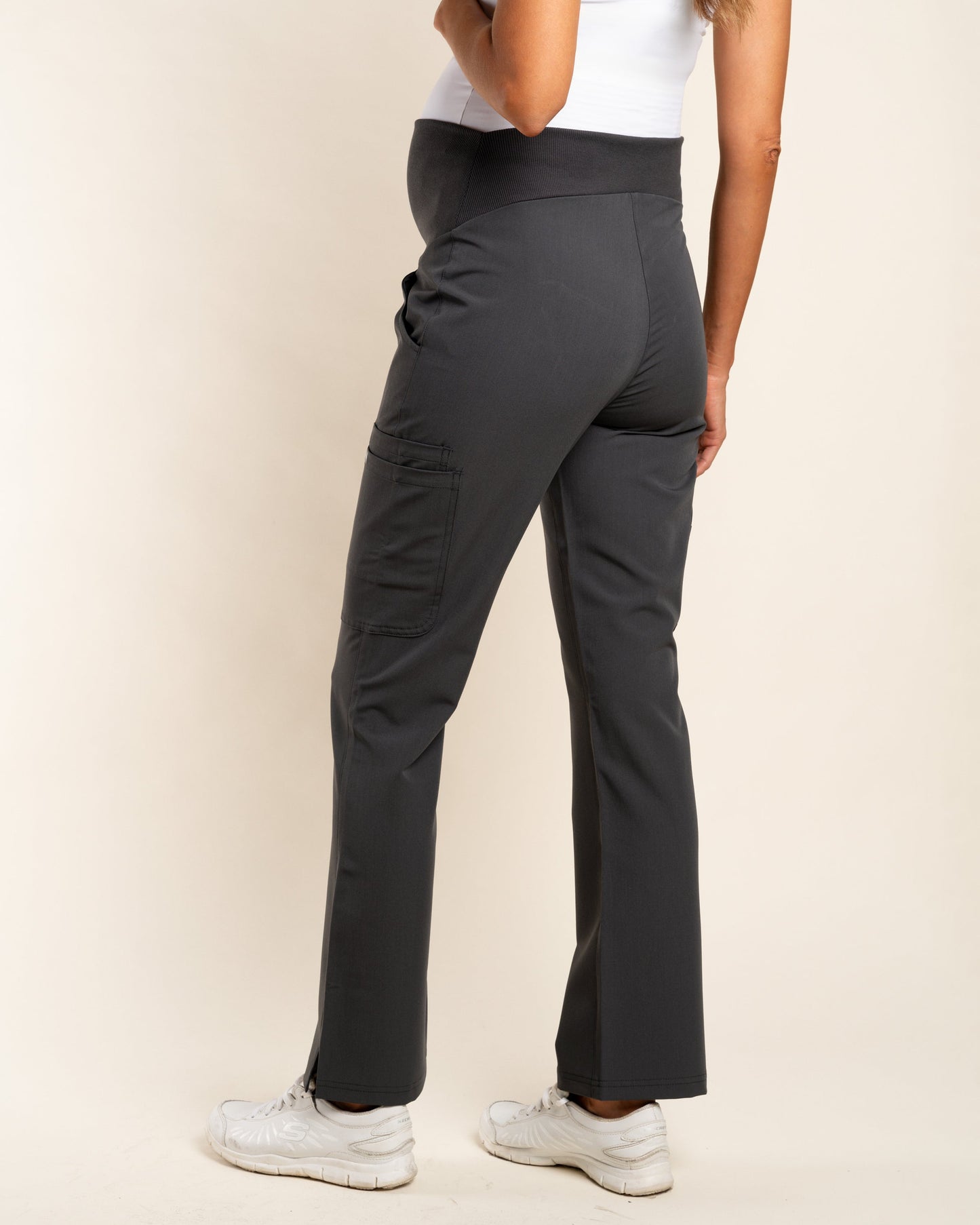 PANTALÓN MUJER MOM'S GRIS