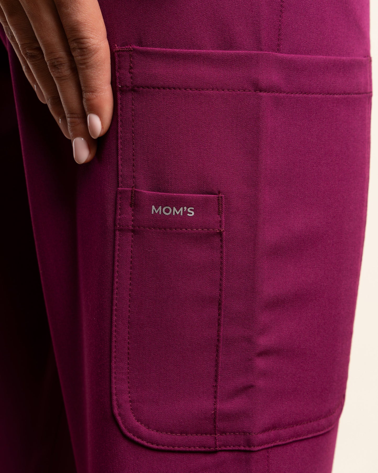 PANTALÓN MUJER MOM'S BURDEO