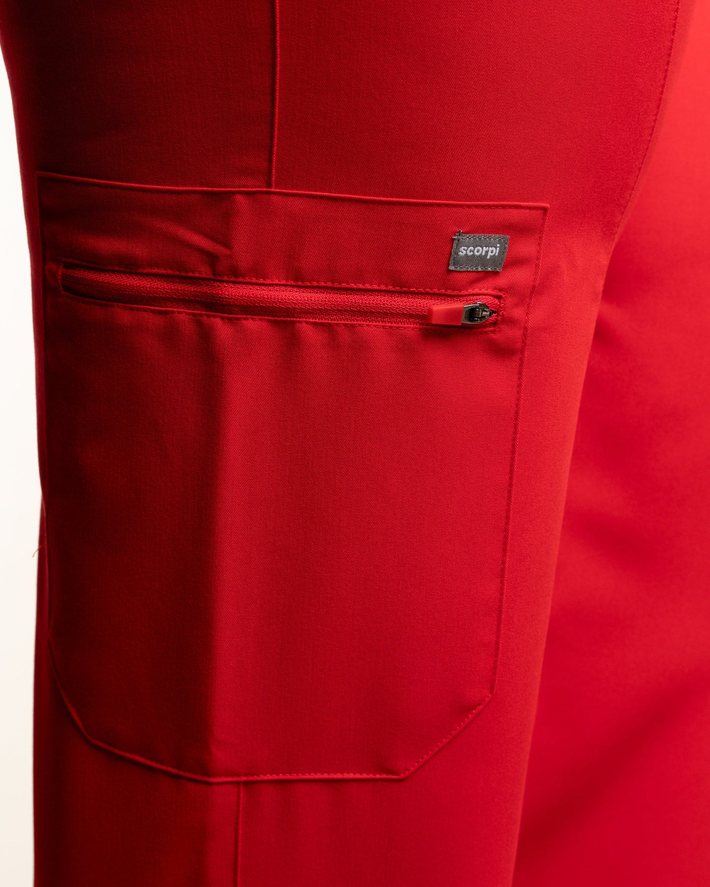 PANTALÓN MUJER CURVE ROJO