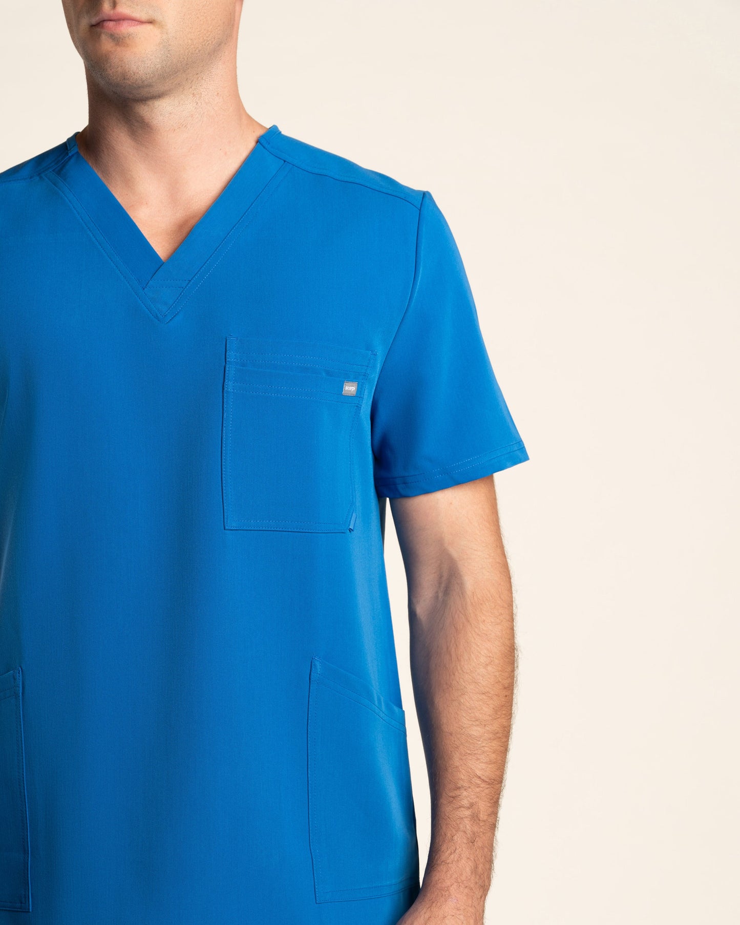 TOP HOMBRE AQUA AZUL REY