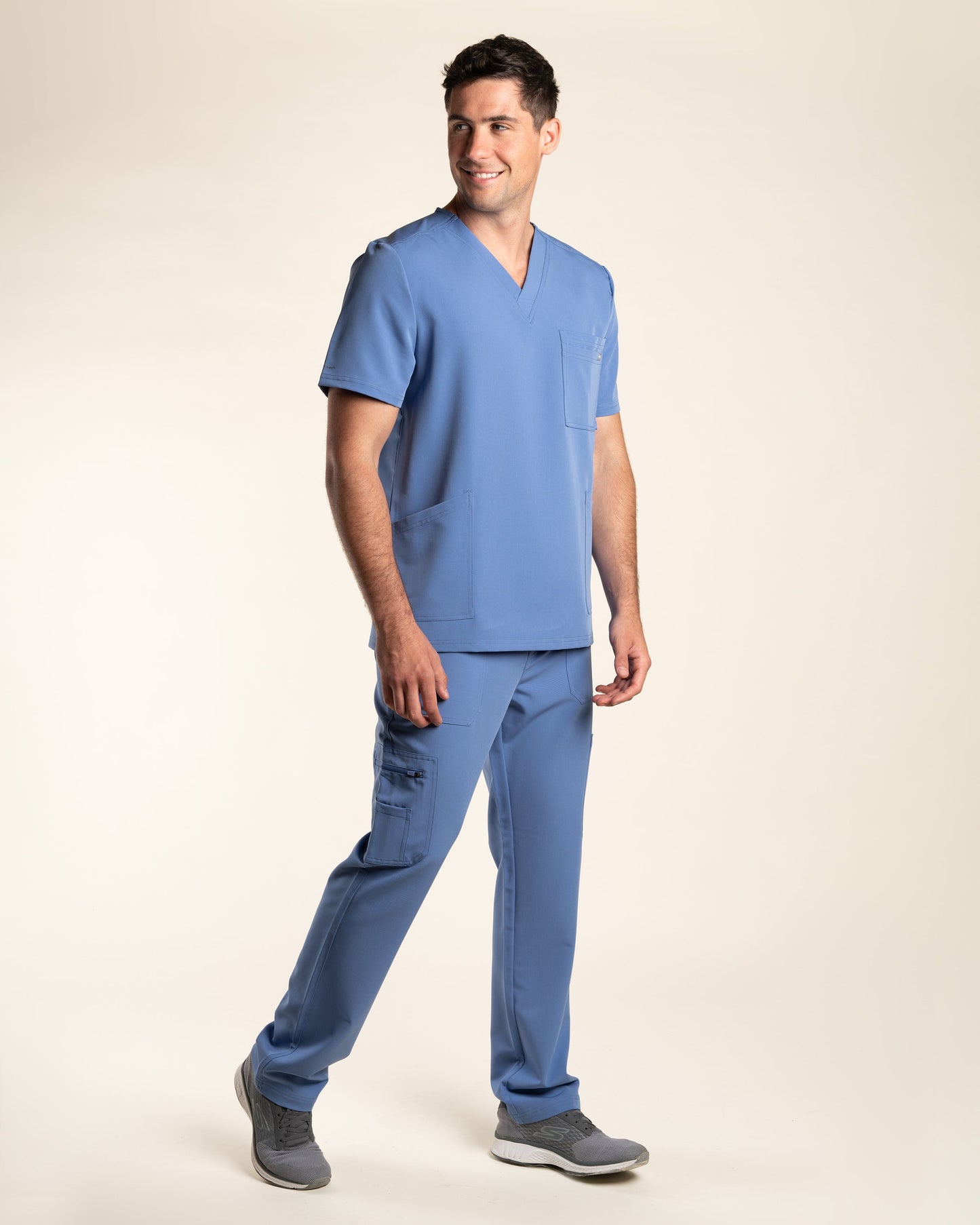 TOP HOMBRE AQUA CELESTE