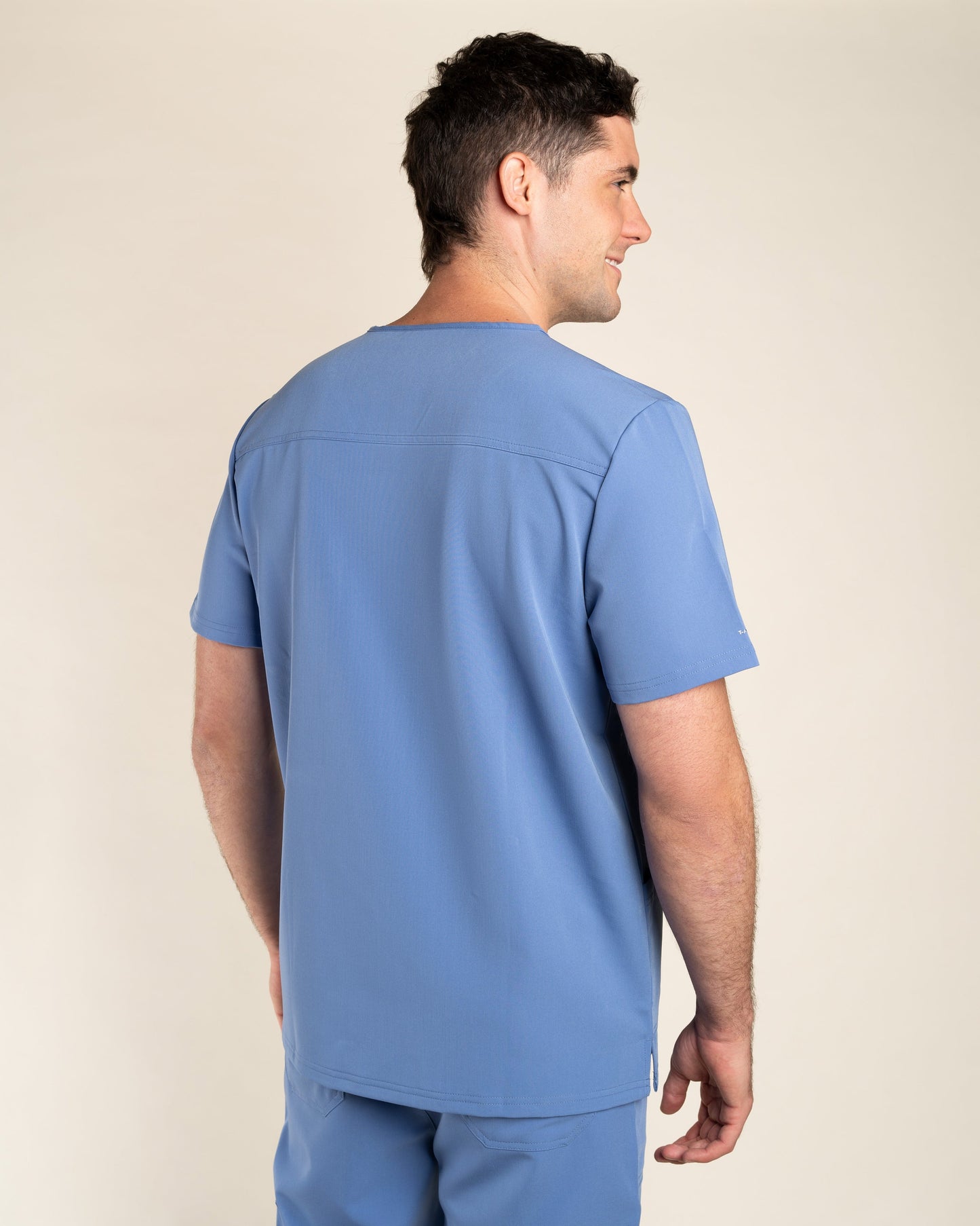TOP HOMBRE AQUA CELESTE