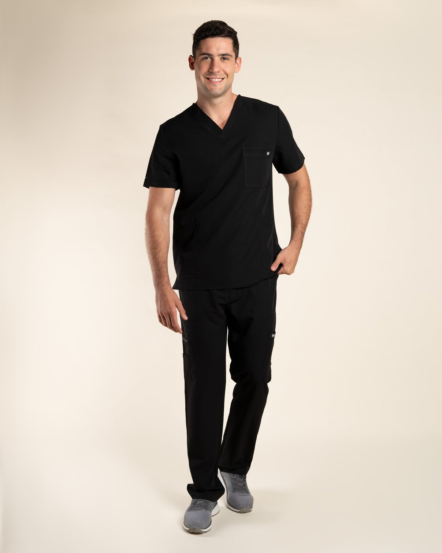 PANTALÓN HOMBRE AQUA NEGRO