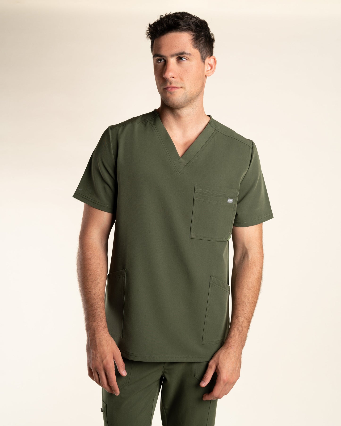 TOP HOMBRE AQUA MILITARY