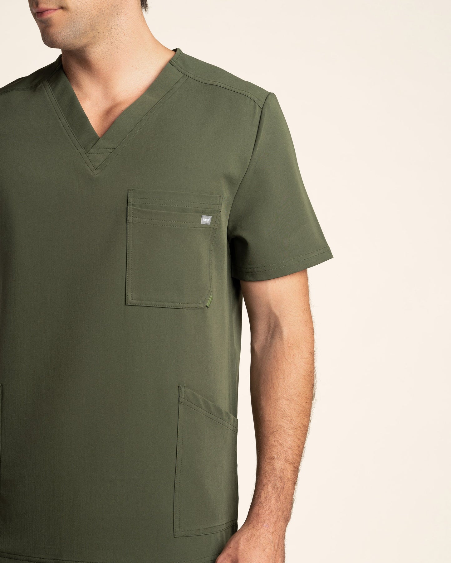 TOP HOMBRE AQUA MILITARY