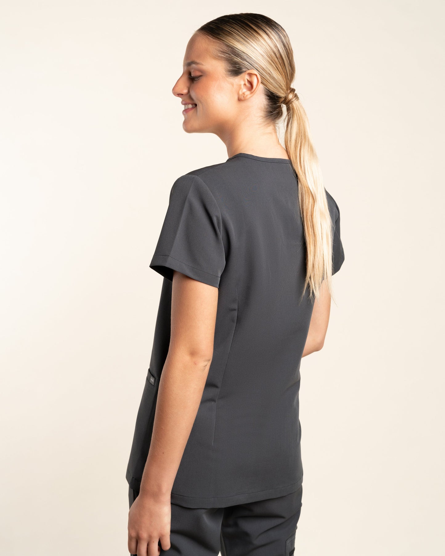 TOP MUJER AQUA GRIS