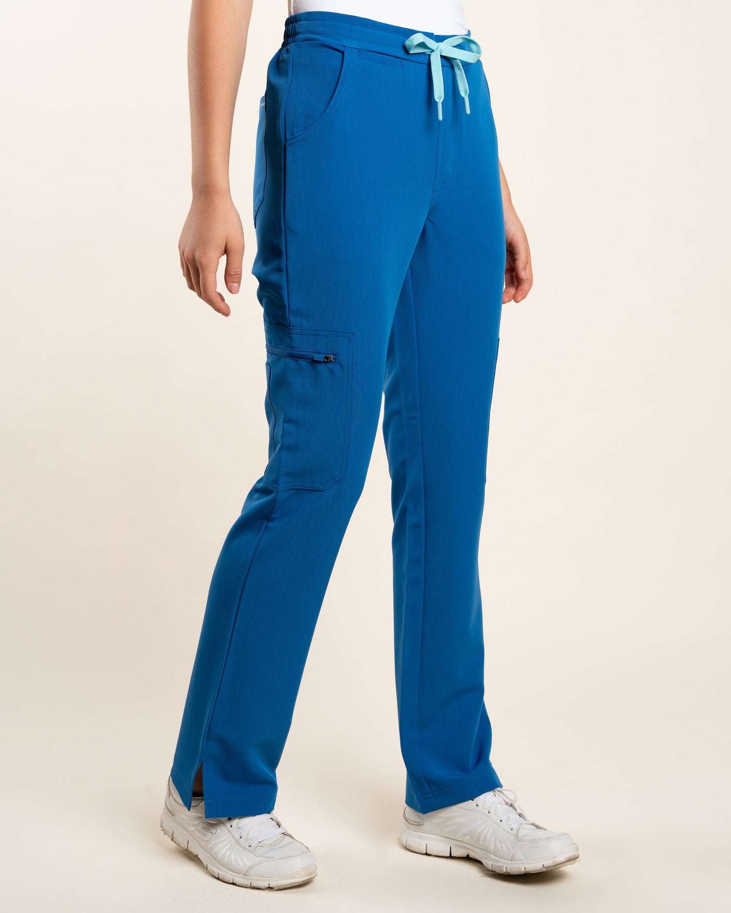PANTALÓN MUJER AQUA AZUL REY