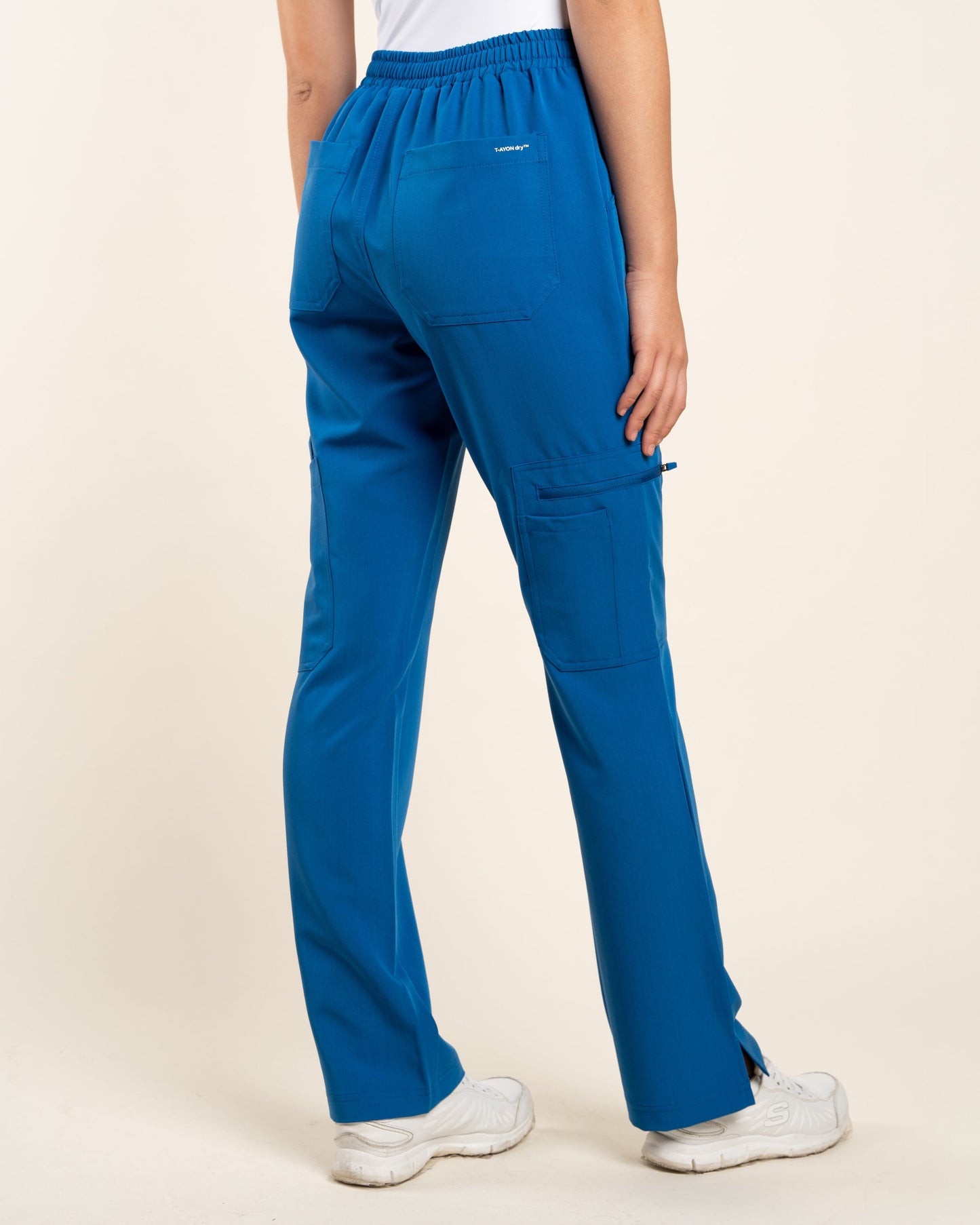 PANTALÓN MUJER AQUA AZUL REY