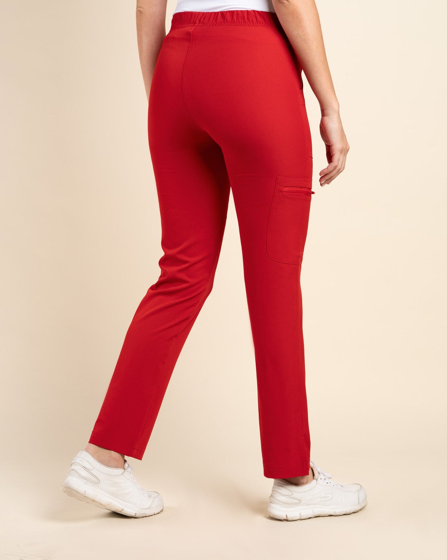 PANTALÓN MUJER WONDER ROJO ♻