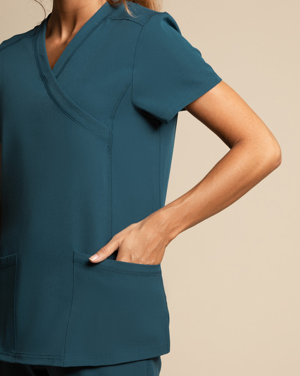 TOP MUJER SPORT STRETCH CARIBBEAN