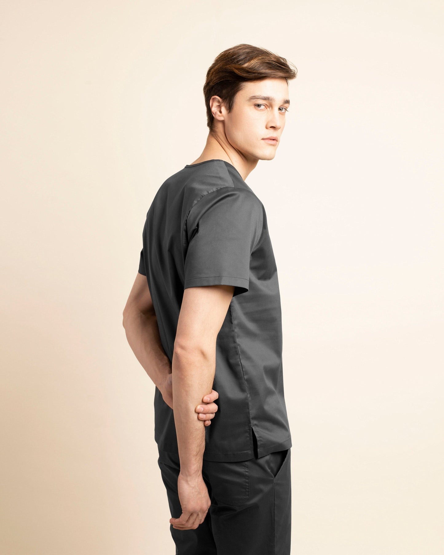TOP HOMBRE WORK GRIS