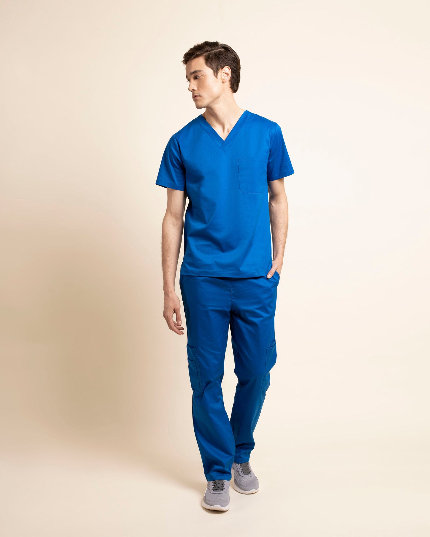 TOP HOMBRE WORK AZUL REY