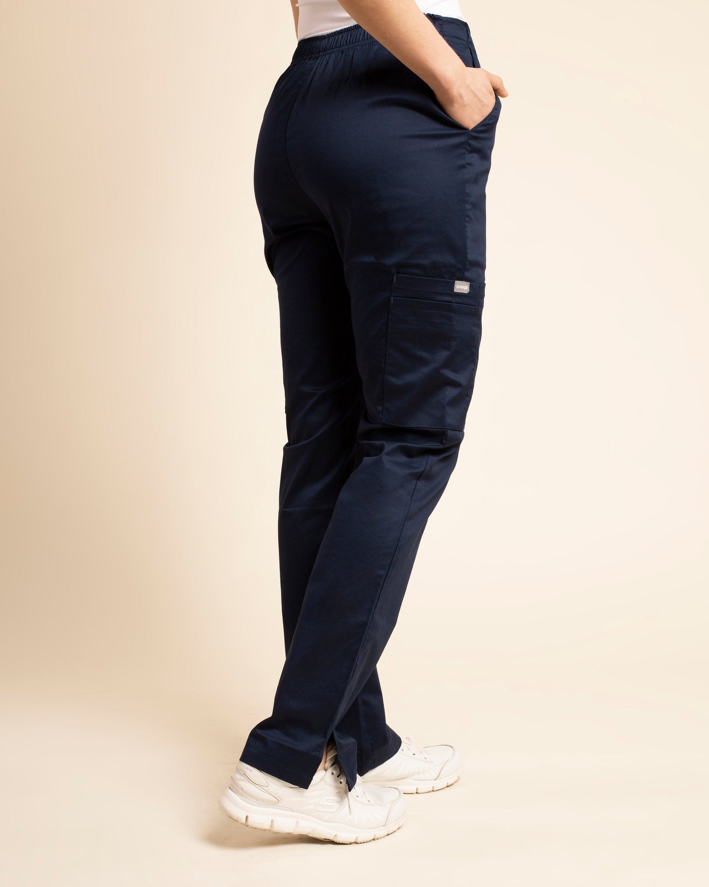 PANTALÓN MUJER WORK MARINO