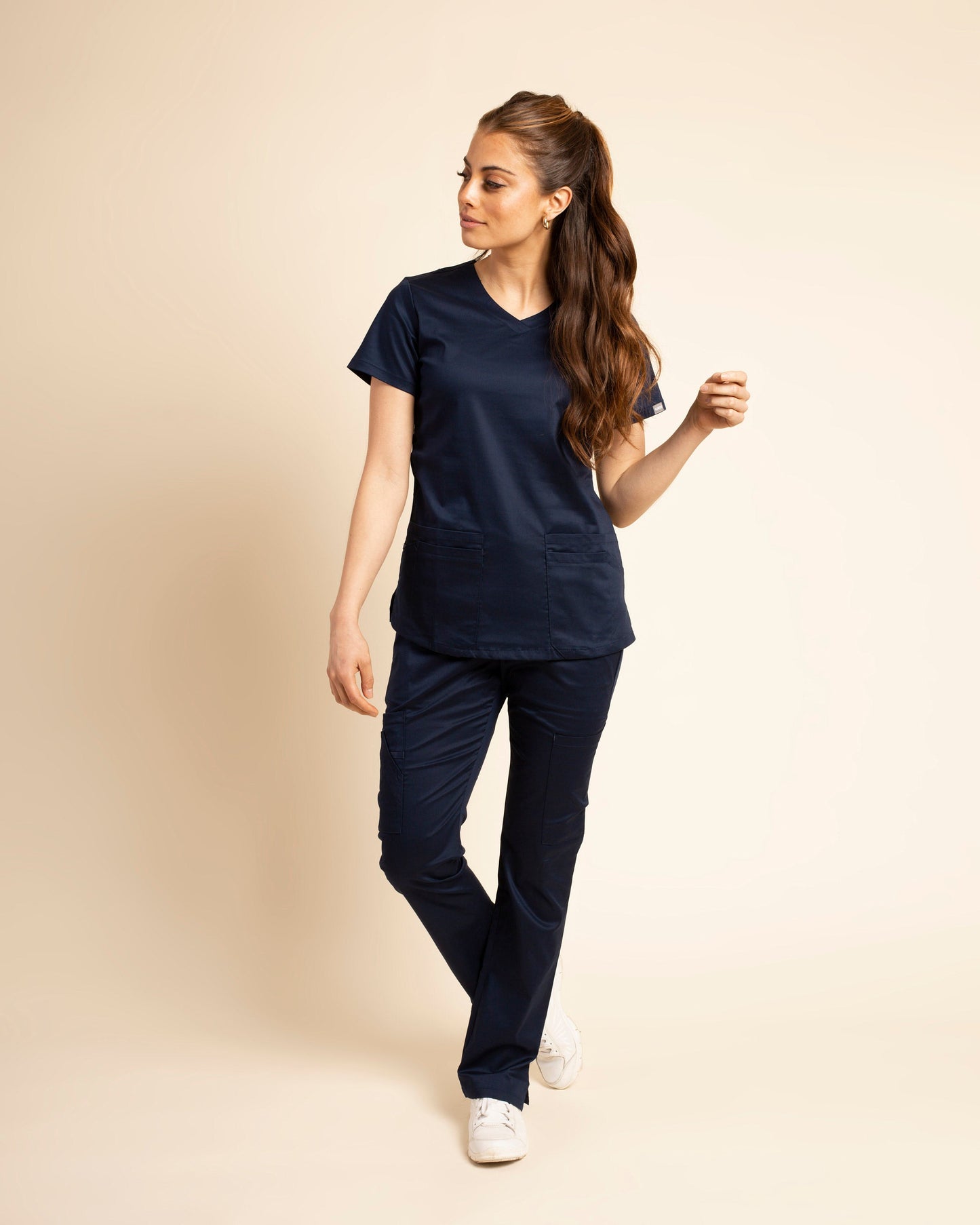 PANTALÓN MUJER WORK MARINO