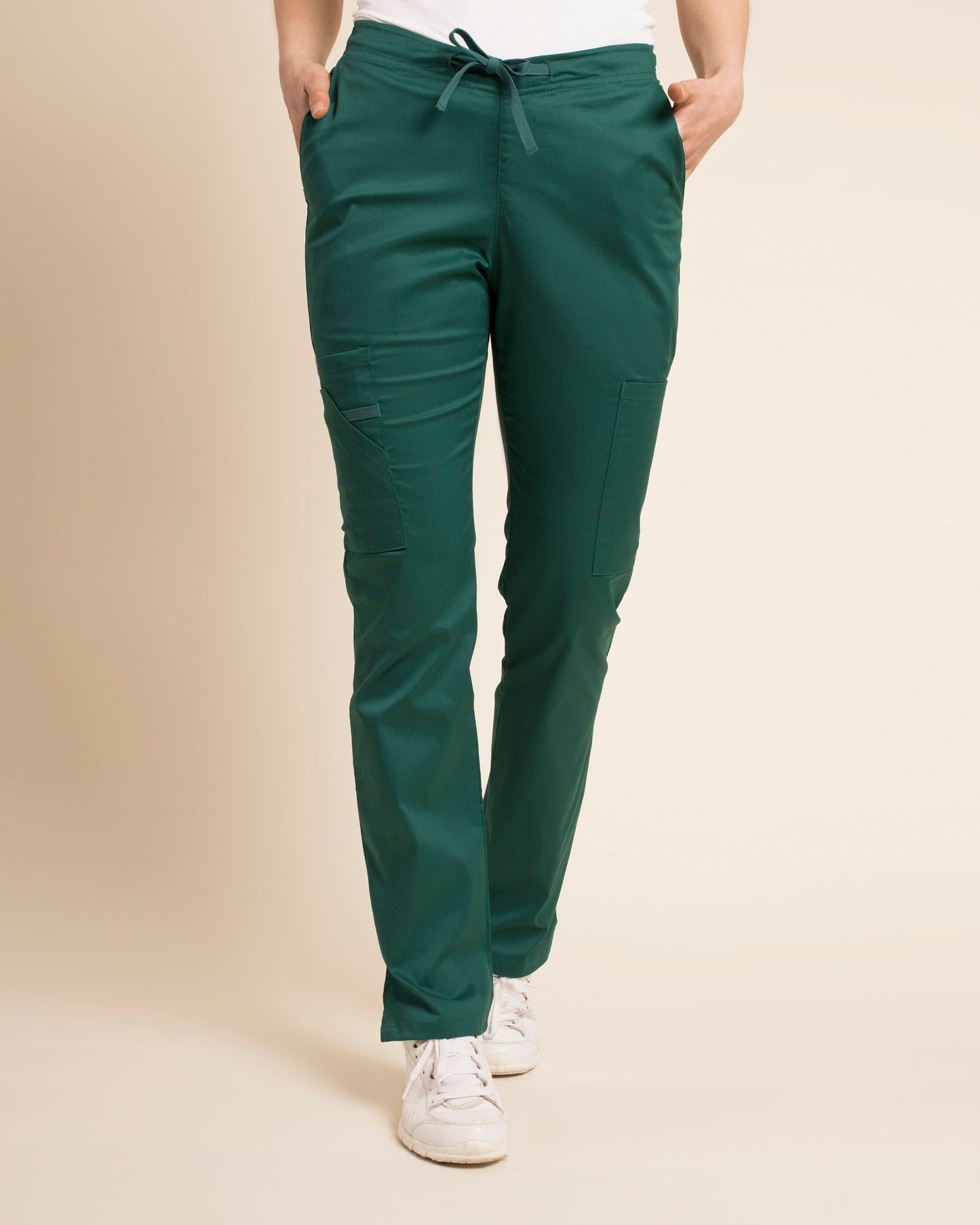PANTALÓN MUJER WORK VERDE