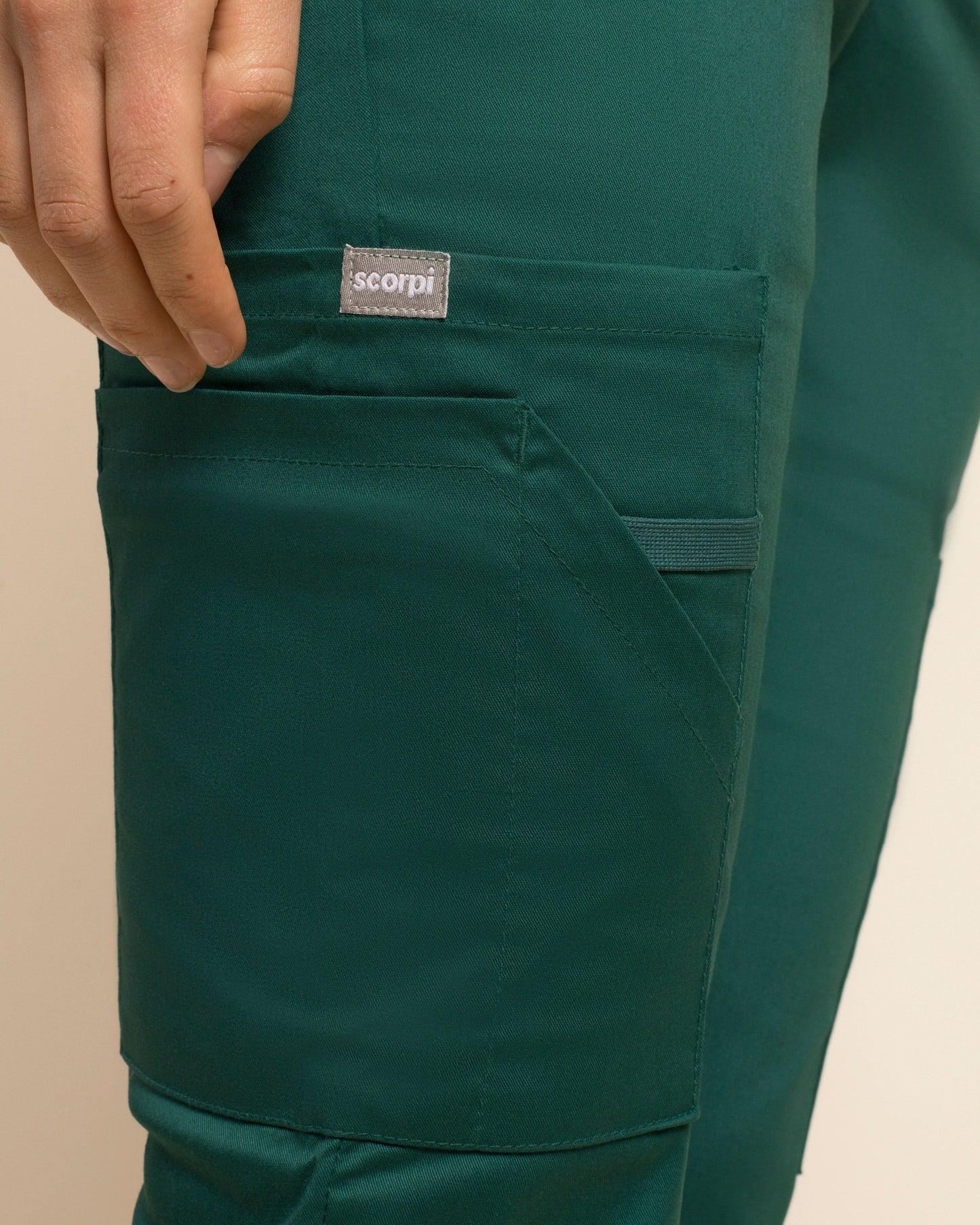 PANTALÓN MUJER WORK VERDE