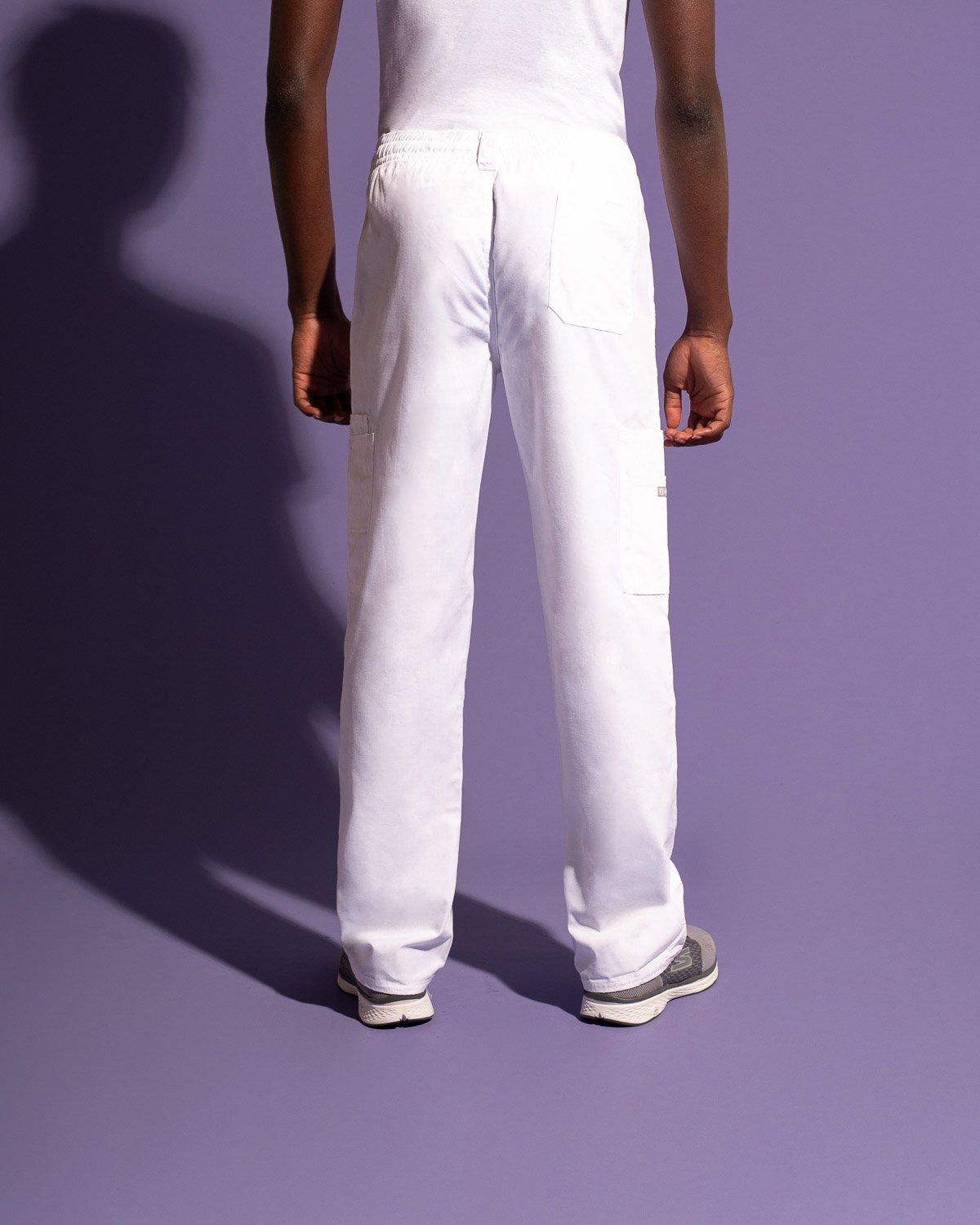 PANTALON HOMBRE BASICS BLANCO