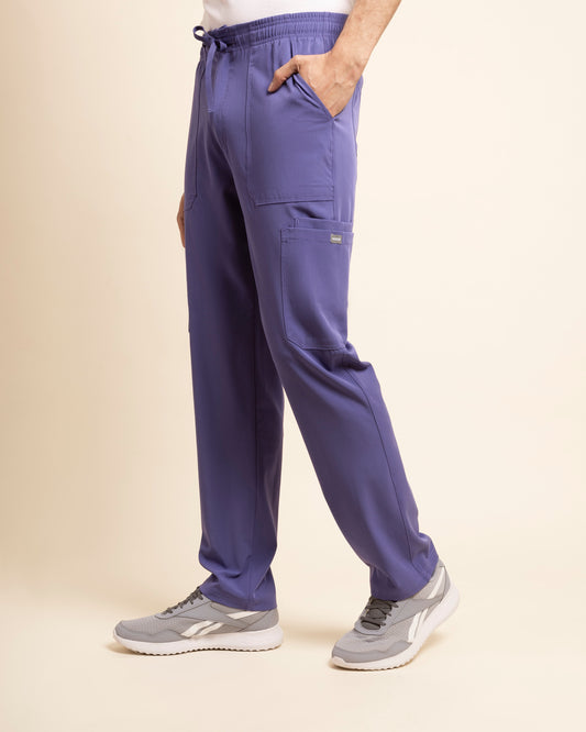 PANTALON HOMBRE COMFORT MORADO