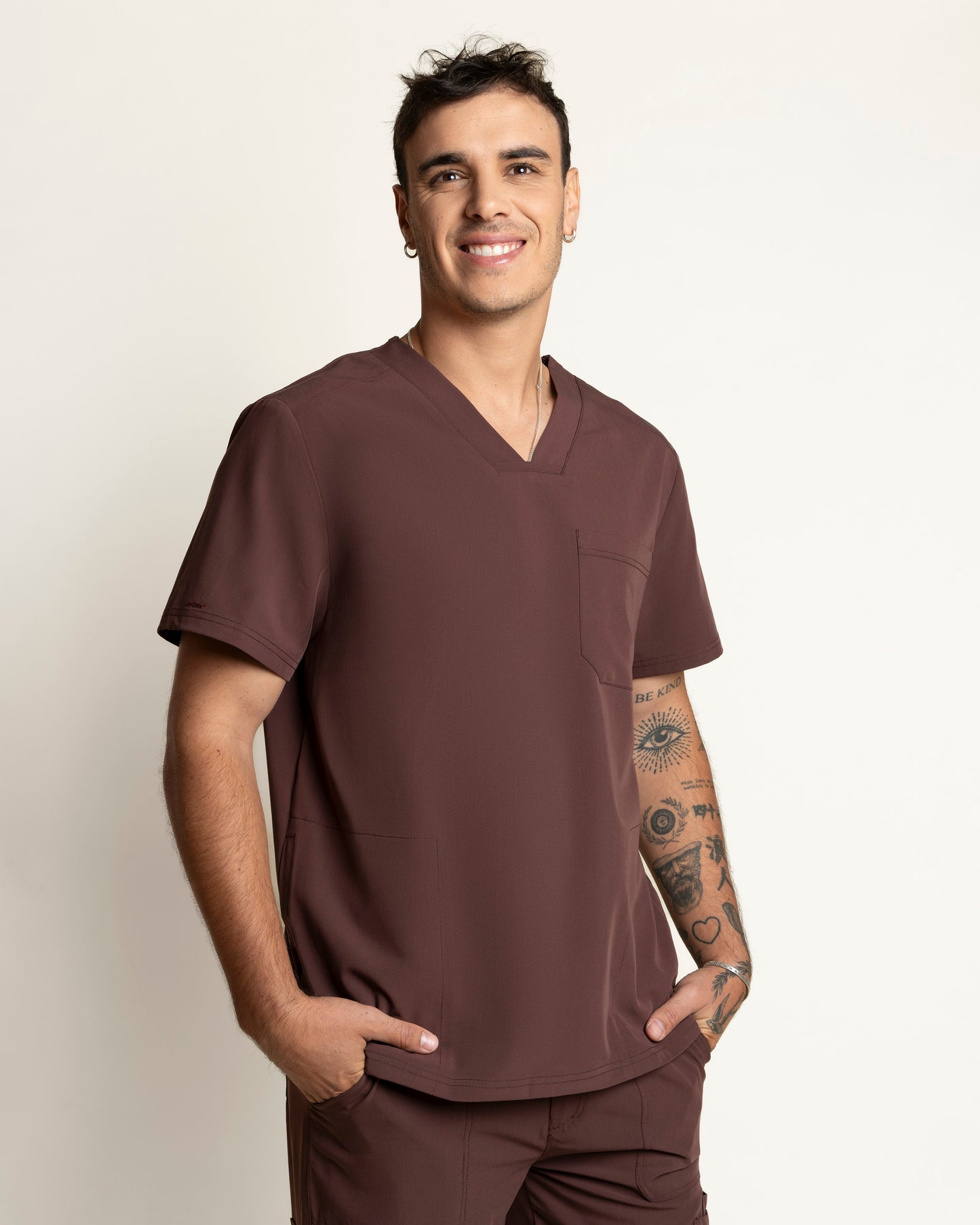 TOP HOMBRE COMFORT ESPRESSO