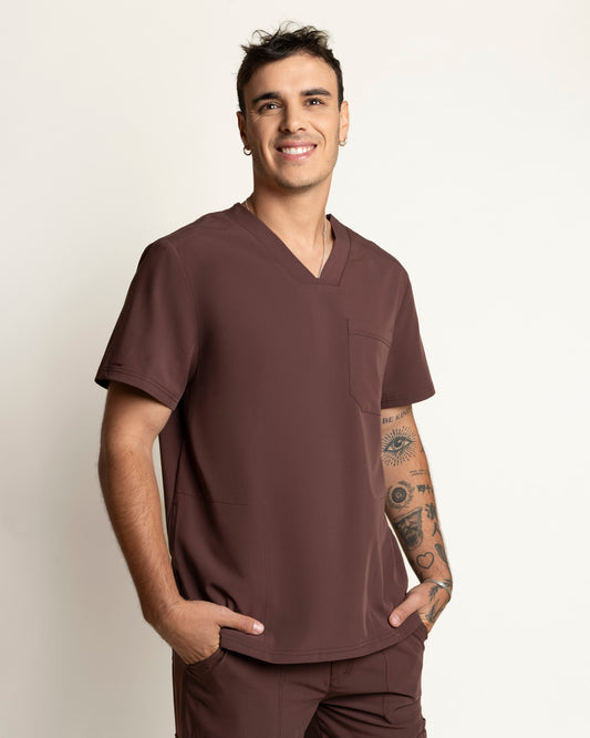 TOP HOMBRE COMFORT ESPRESSO