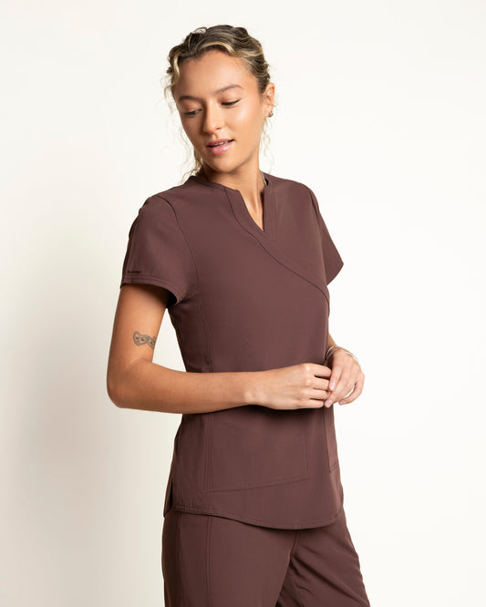 TOP MUJER COMFORT ESPRESSO