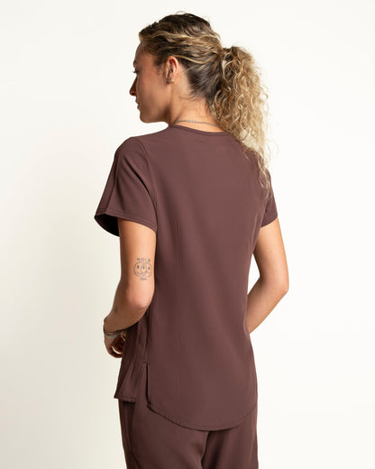 TOP MUJER COMFORT ESPRESSO