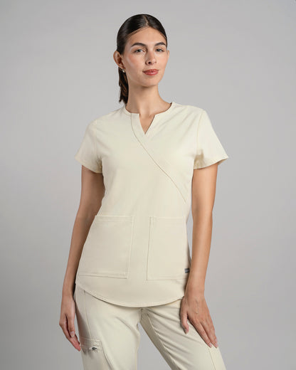 TOP MUJER COMFORT BEIGE