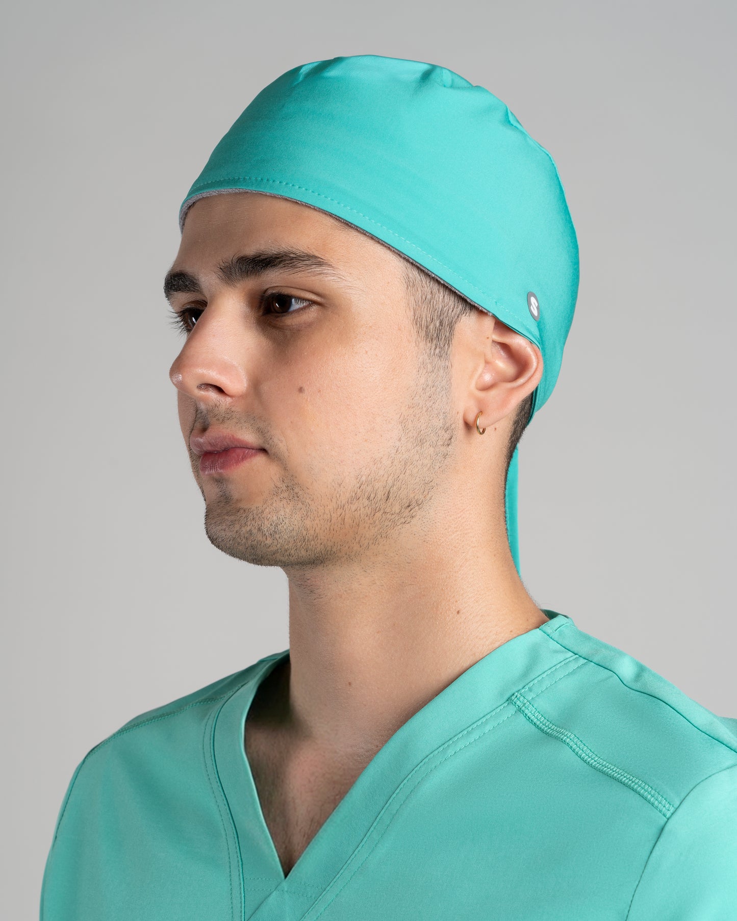 GORRO UNISEX CLÍNICO COLOR BLOCK SURGICAL GREEN