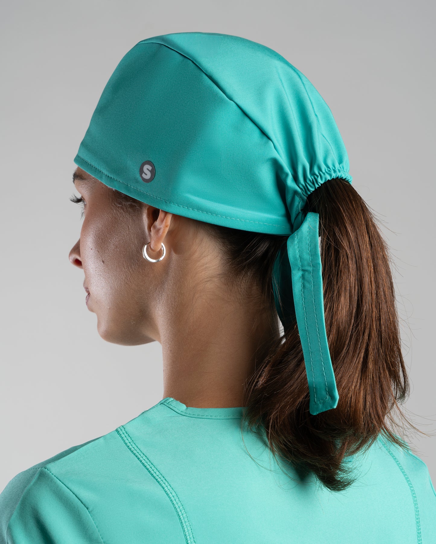 GORRO UNISEX CLÍNICO COLOR BLOCK SURGICAL GREEN