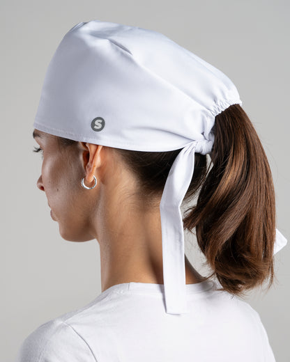 GORRO UNISEX CLÍNICO COLOR BLOCK BLANCO