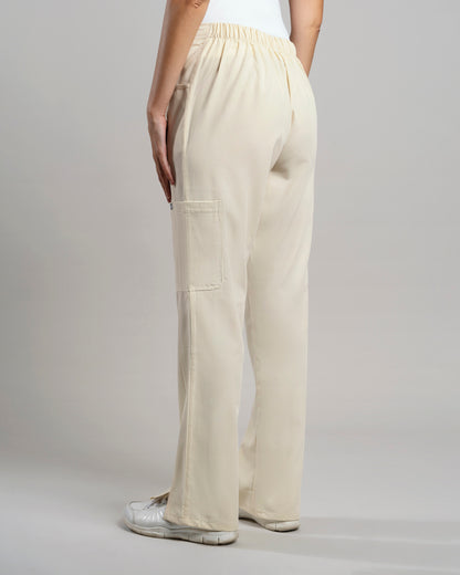 PANTALÓN MUJER COMFORT BEIGE