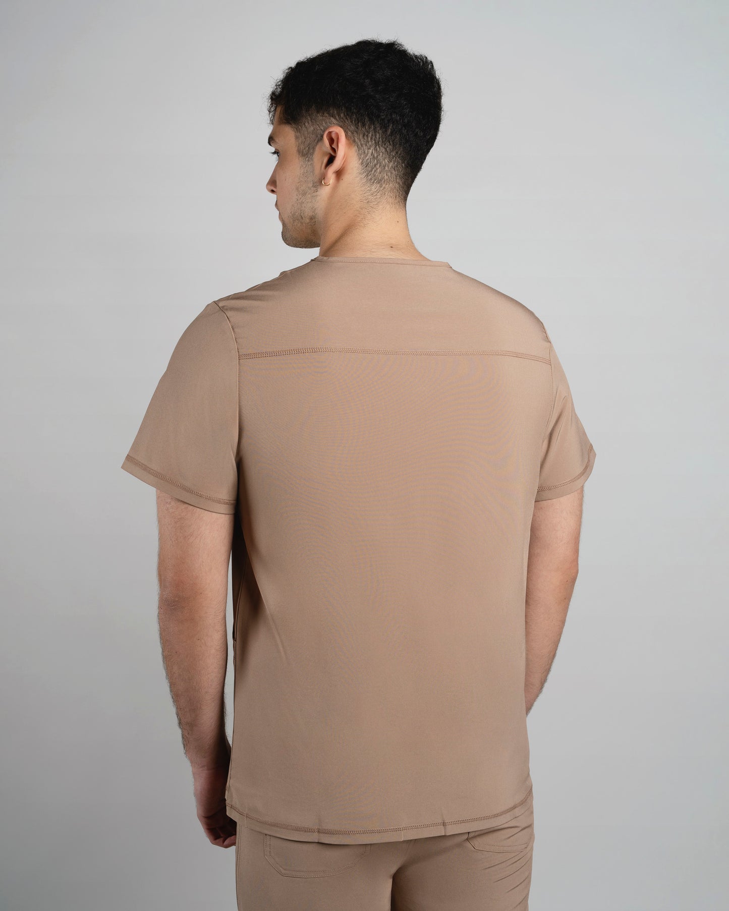 TOP HOMBRE SPORT STRETCH TAUPE