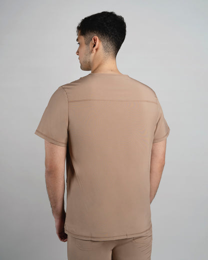 TOP HOMBRE SPORT STRETCH TAUPE