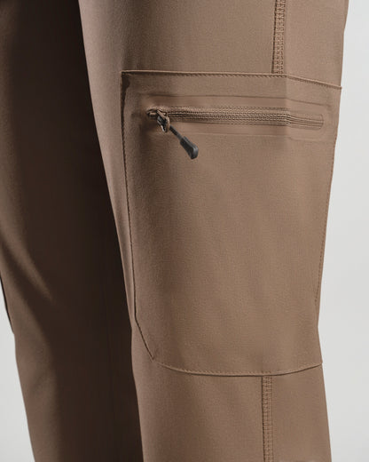 PANTALON MUJER SPORT STRETCH TAUPE