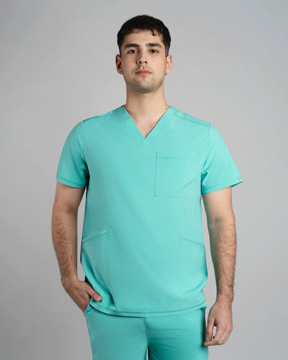 TOP HOMBRE SPORT STRETCH SURGICAL GREEN