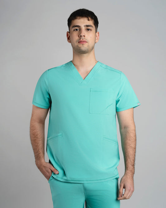 TOP HOMBRE SPORT STRETCH SURGICAL GREEN