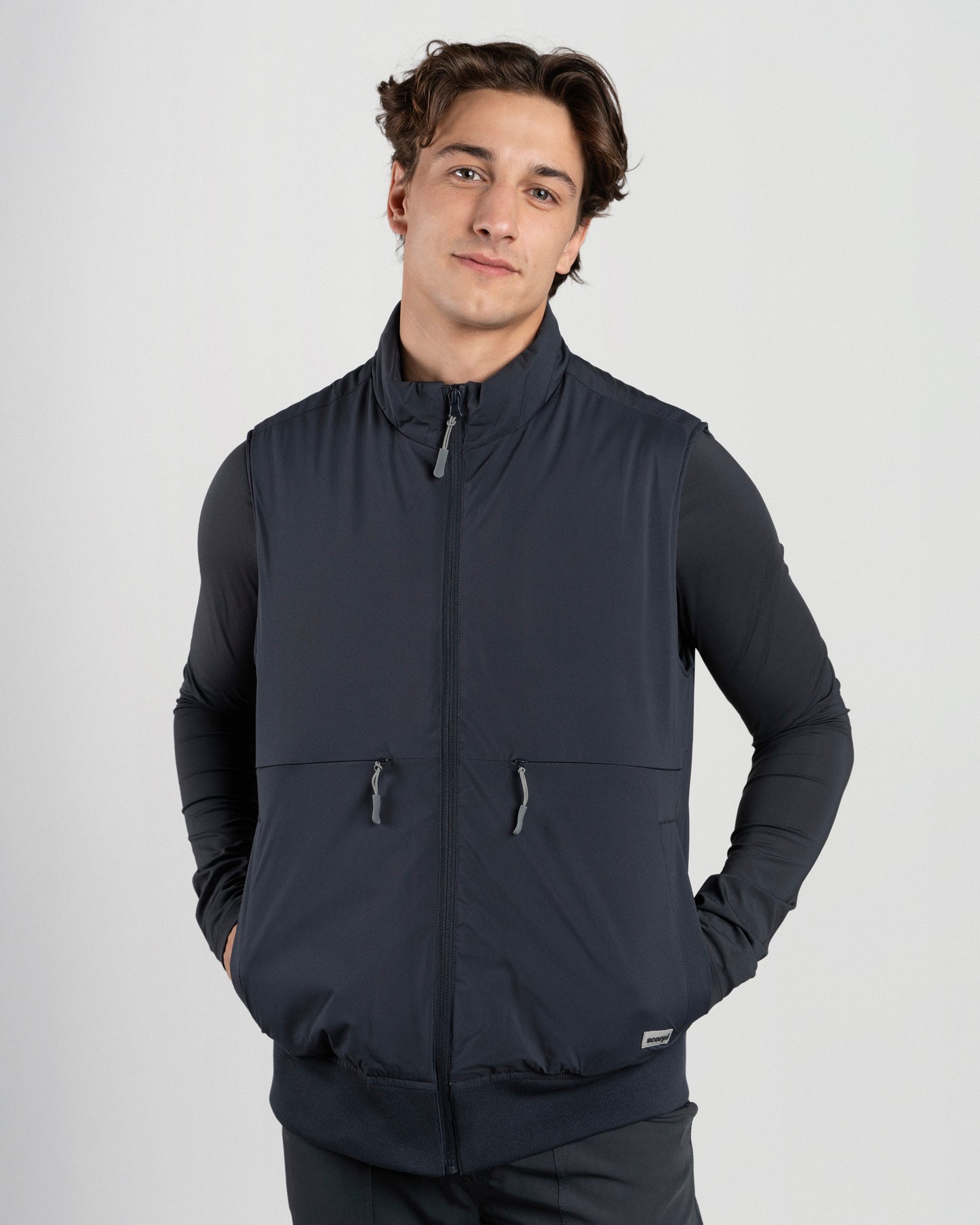VEST HOMBRE GRIS