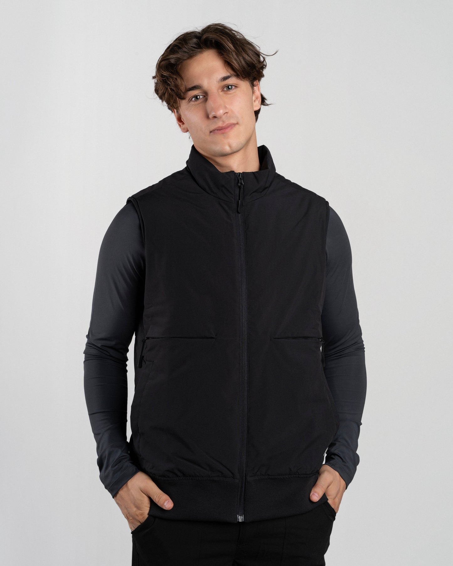 VEST HOMBRE NEGRO