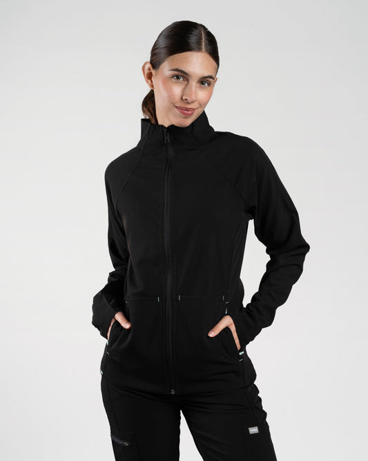 MID JACKET MUJER NEGRO