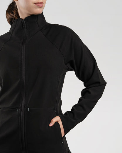 MID JACKET MUJER NEGRO
