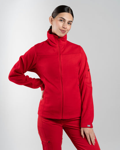 POLAR MICROFLEECE MUJER ROJO