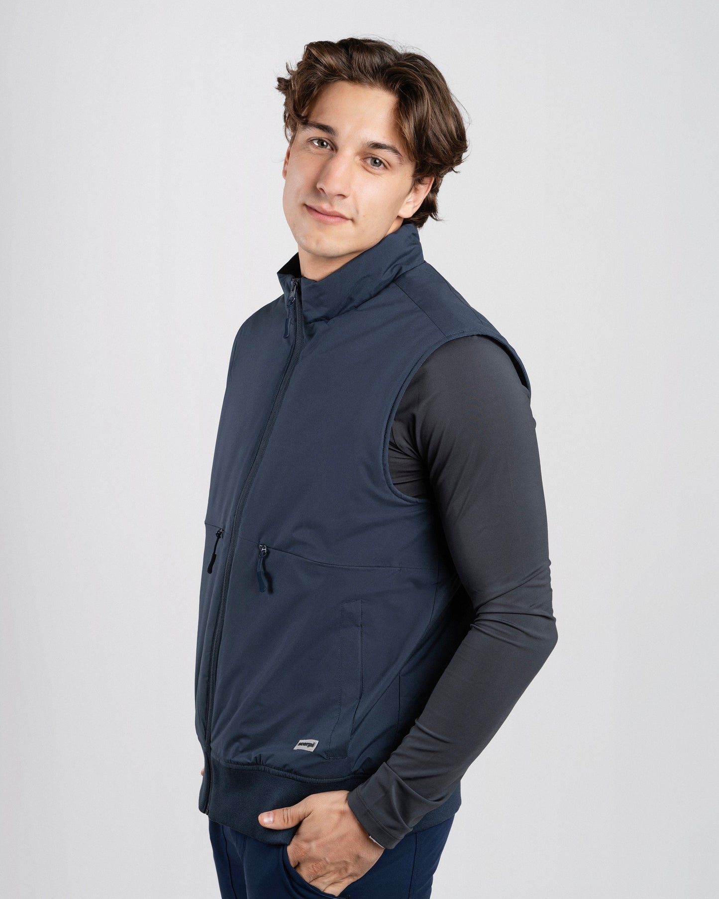 VEST HOMBRE AZUL MARINO