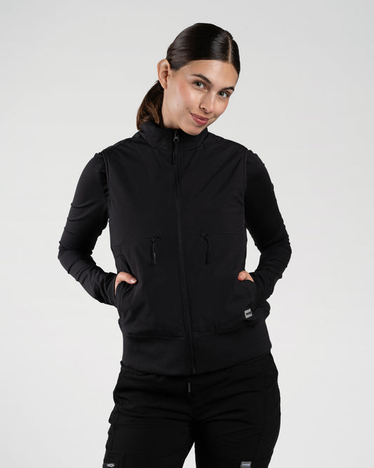 VEST MUJER NEGRO