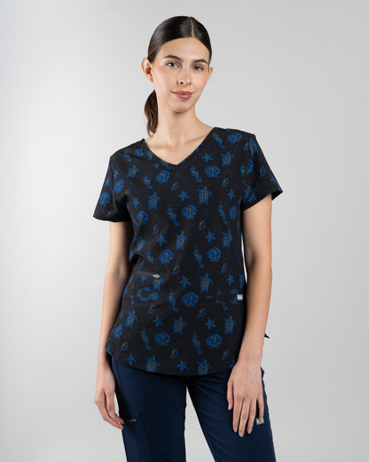 TOP MUJER PRINT LAB SESSION REMINISCENCIA