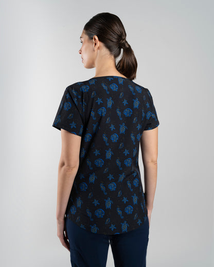 TOP MUJER PRINT LAB SESSION REMINISCENCIA